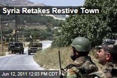 Syrian Army Retakes Restive Border Town Jisr al-Shughour
