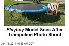 Playboy Model Denise Underhill Sues After Sexy Trampoline Photo Shoot
