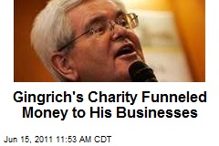Gingrich&#39;s Charity Funneled Money to His Businesses