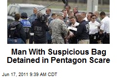 Man With Suspicious Bag Detained in Pentagon Scare