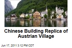 Chinese Copy Hallstatt, Austria for Development in Guandong Province