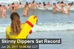 Skinny Dippers Set Record
