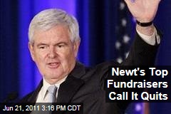 Election 2012: Newt Gingrich's Top Fundraisers Quit