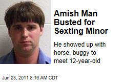 Amish Man Matthew Yoder Arrested for Sexting Minor
