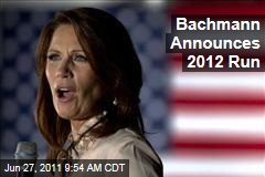 Michele Bachmann Announces 2012 Presidential Run in Iowa