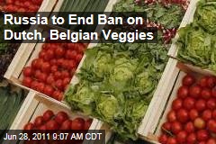 Russia Lifts Vegetable Ban: To Resume Buying Produce From the Netherlands, Belgium