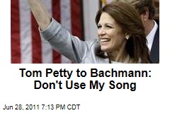 Tom Petty, Michele Bachmann: Rocker Doesn't Want Her Using His Song 'American Girl'