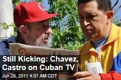 Hugo Chavez, Fidel Castro Appear on Cuban TV After Rumors of Grave Illness