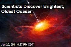 New Oldest, Brightest Quasar Discovered by Scientists