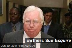 Birthers Sue Esquire