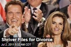 Maria Shriver Files for Divorce From Arnold Schwarzenegger