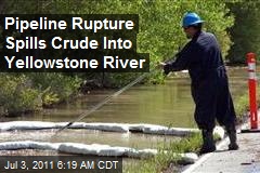Pipeline Rupture Spills Crude Into Yellowstone River