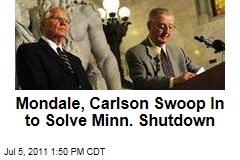 Walter Mondale, Arne Carlson Swoop In to Solve Minnesota Shutdown