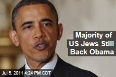 Jewish American Gallup Poll: Majority of US Jews Still Back President Barack Obama