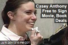 Casey Anthony Free to Sign Book, Movie Deals