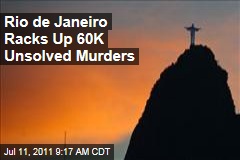 Brazilian State of Rio de Janeiro Racks Up 60K Unsolved Murders in Last Decade