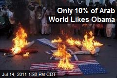 Only 10% of Arab World Likes Obama