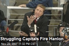 Struggling Capitals Fire Hanlon