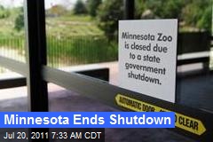 Minnesota Ends Shutdown