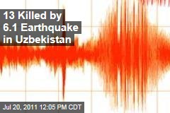 Uzbekistan Earthquake, 13 Dead: Magnitude-6.1 Quake Rocks Ferghana City