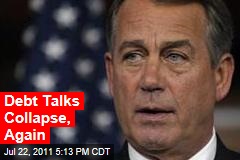 Debt Talks Between John Boehner and President Obama Collapse