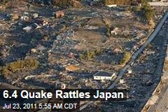 Japanese Earthquake: 6.4 Temblor Rattles Northeast