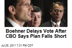 John Boehner Plan Doesn't Cut as Much as Advertised: CBO