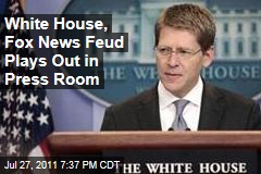 Jay Carney, Ed Henry of Fox Spar for Second Consecutive Day