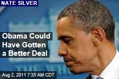 Nate Silver: Obama Got a Crappy Debt Deal
