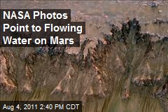 NASA Photos Point to Flowing Water on Mars