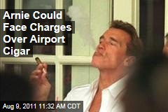 Arnold Schwarzenegger Could Face Charges for Allegedly Smoking a Cigar in Austrian Airport