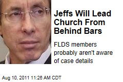 Warren Jeffs Retains Fundamentalist Latter Day Saints Members: Will Likely Lead Church From Prison