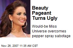 Beauty Pageant Turns Ugly