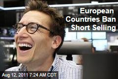 World Stock Markets: European Stocks Rise Amid Short-Selling Ban