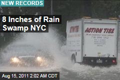 8 Inches of Rain Swamps NYC Record