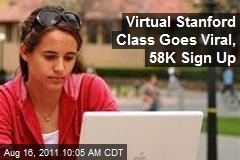 Virtual Stanford Class on AI Draws 58K