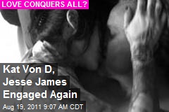 Kat Von D, Jesse James Engaged Again
