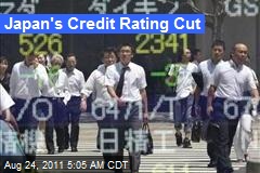 Japan&#39;s Credit Rating Cut