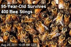 95-Year-Old Survives 400 Bee Stings