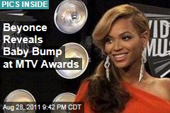 Beyonce Reveals Baby Bump at MTV Awards
