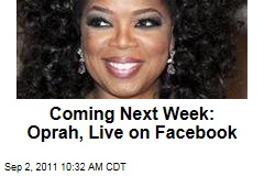 Oprah Winfrey to Answer Fan Questions in Facebook Live Interview