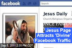 Jesus Facebook Page Generates Huge Online Traffic