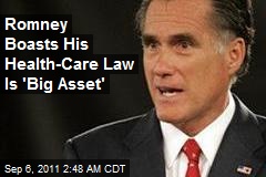 &#39;Moderate&#39; Mitt Boasts His Health Care Is &#39;Big Asset&#39; at Forum