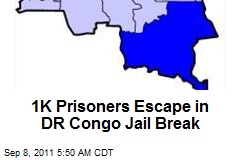 1K Prisoners Escape in DR Congo Jail Break