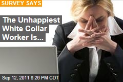 Unhappiest White Collar Worker Is Single Woman: Survey