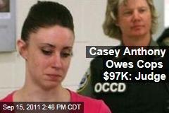 Casey Anthony Owes $97,000 in Investigation Costs Over Caylee's Disappearance: Judge Belvin Perry