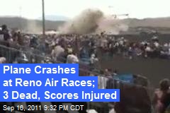 Plane Crashes During Reno Air Races