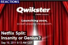 Netflix-Qwikster Split: Insanity or Genius?