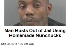 Inmate Flies Coop With Homemade Nunchucks