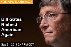 Bill Gates, Warren Buffett, Larry Ellison, George Soros Among Richest Americans on Forbes List